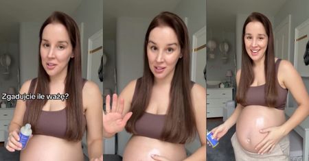 Masująca się po brzuchu Lil Masti zdradza, ILE PRZYTYŁA w ciąży: "Na koniec to się już chyba będę toczyć"