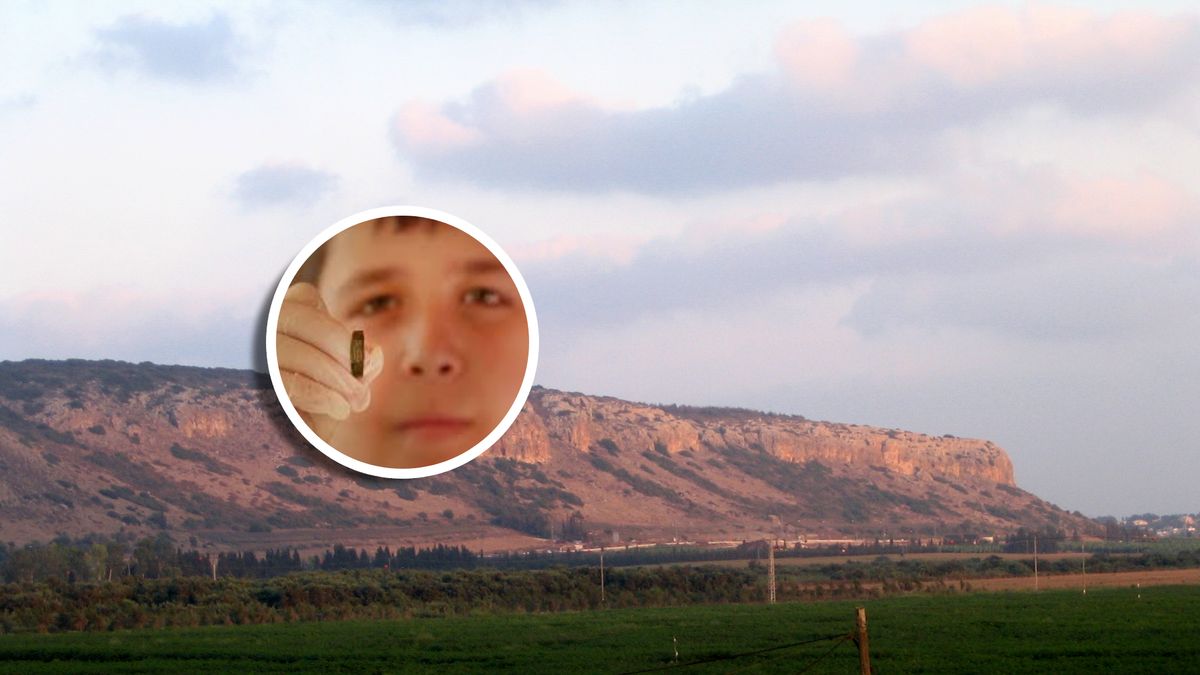 Yair Whiteson odnalazł pierscień sprzed 1800 lat