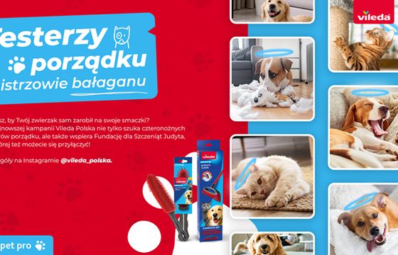 „Testerzy porządku, mistrzowie bałaganu” hasłem kampanii Vileda Polska