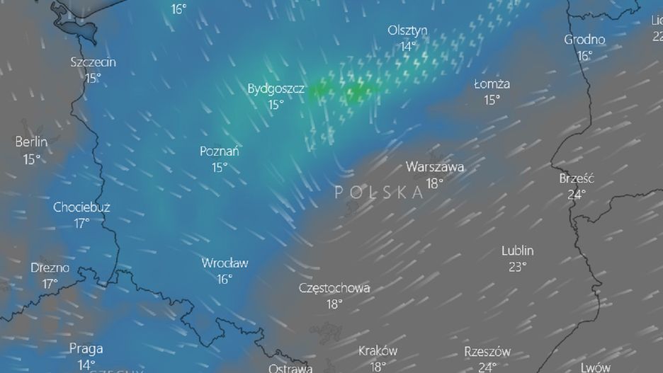 Pogoda na 31 sierpnia. IMGW wydało ostrzeżenia pierwszego stopnia