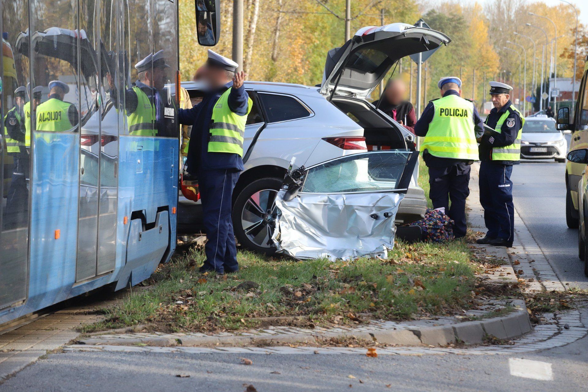 Wypadek na ul. Kwidzyńskiej