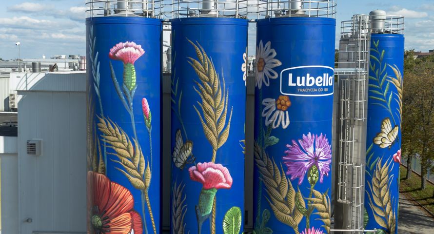 Lubella z nowym muralem. Świętuje Dzień Makaronu