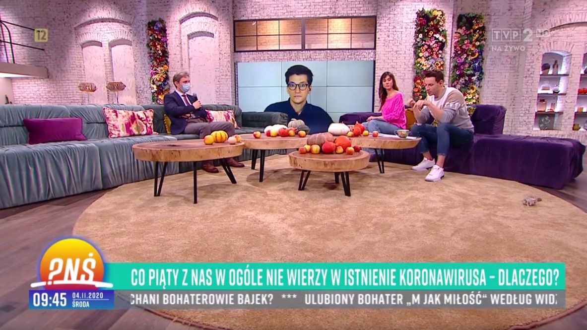 Naukowiec miażdży rząd na antenie TVP (screen z Pytanie na Śniadanie)