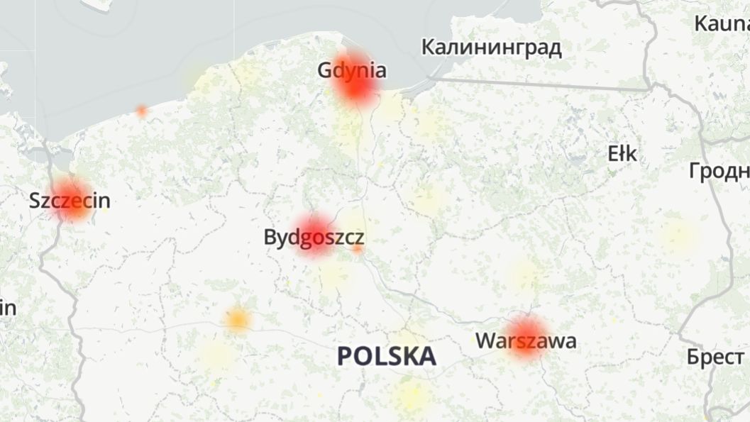 Awaria internetu UPC