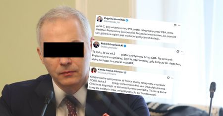 Jacek Ż. zatrzymany. Fala komentarzy. "To zapewne nie koniec"