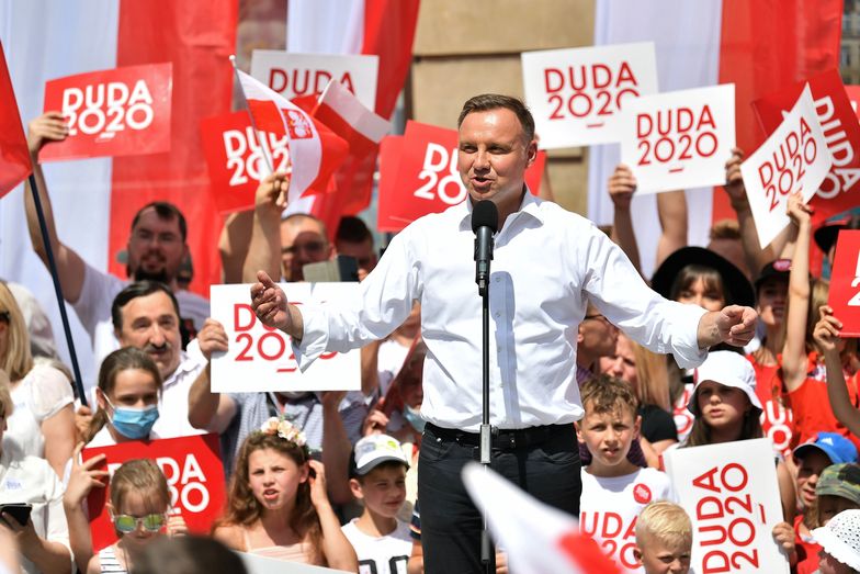 Najnowszy sondaż wskazuje na porażkę Andrzeja Dudy