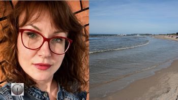 Zaginięcie Emilii Koprowskiej. Po odnalezieniu telefonu 37-latki służby ponownie przeszukują plażę w Darłowie