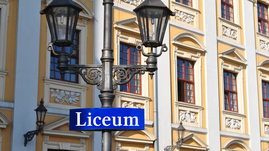 liceum, edukacja, matura, egzamin, budynek, gmach