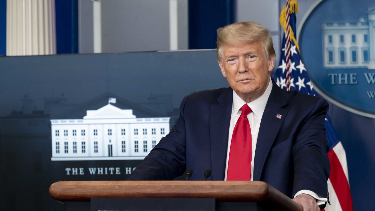 Donald Trump, prezydent USA.