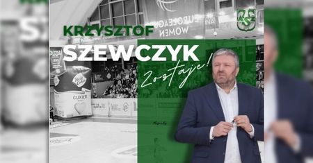 Trener Krzysztof Szewczyk zostaje w Lublinie
