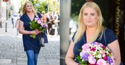 Szczuplejsza Romanowska wychodzi z TVN-u (ZDJĘCIA)