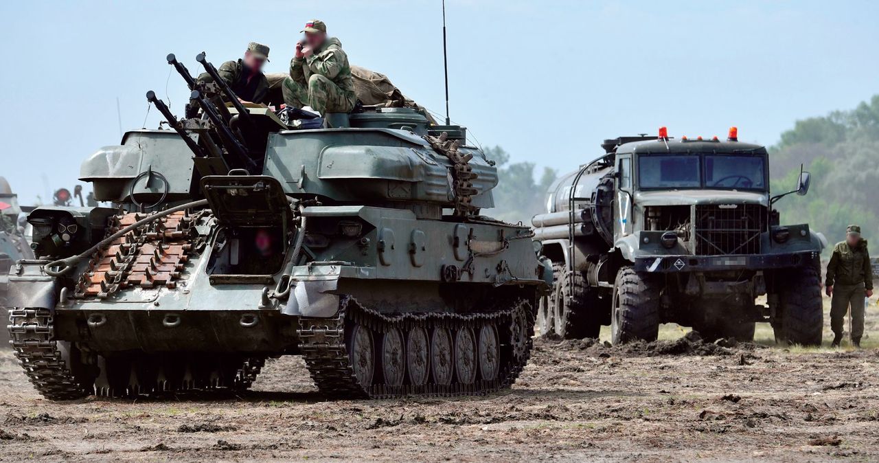 Zestaw ZSU-23-4 Szyłka w Ukrainie