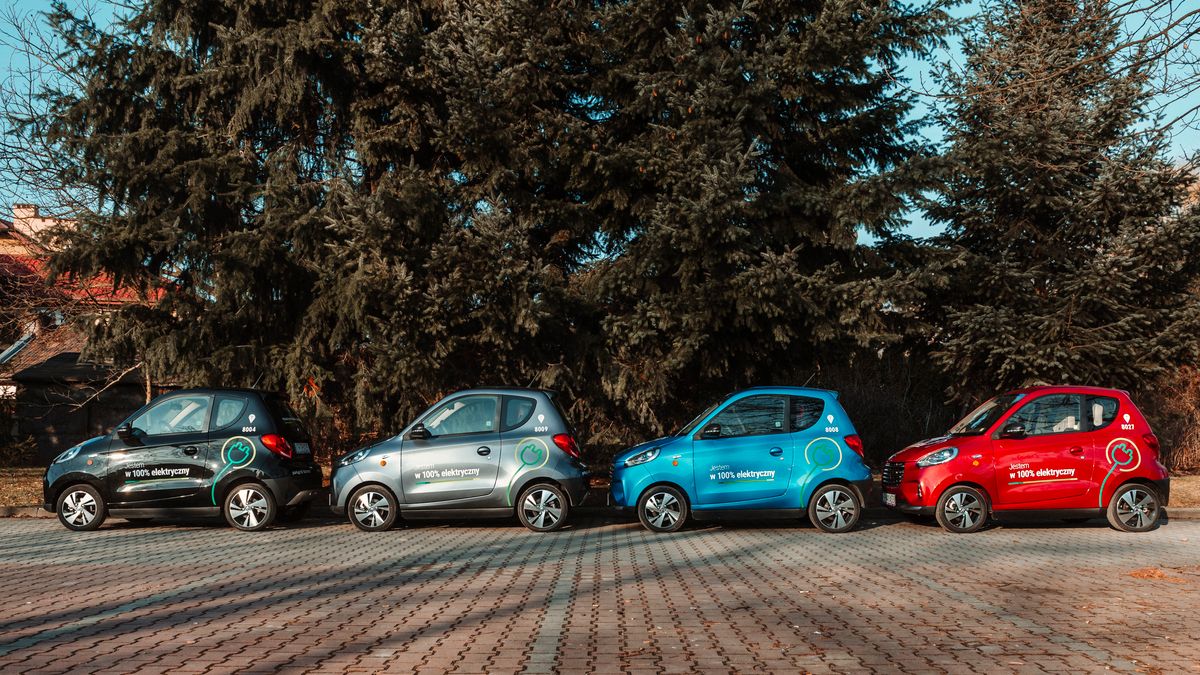 Małe wymiary ułatwią parkowanie w zatłoczonym centrum Warszawy