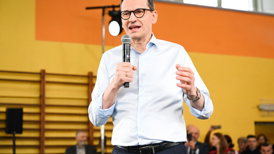 Morawiecki "podliczony". Tyle razy wspomniał o Tusku