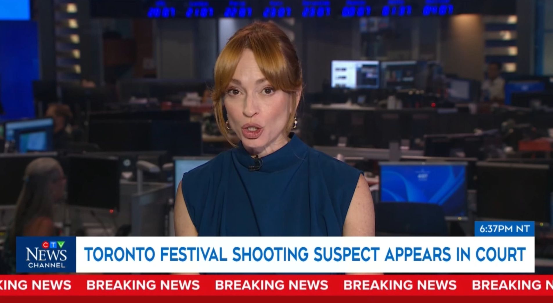 Prezenterka kanadyjskiej CTV News