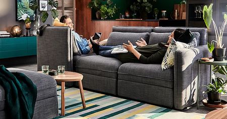 IKEA Soffa Sans. Kto by pomyślał, że sofa może zainspirować do stworzenia czcionki