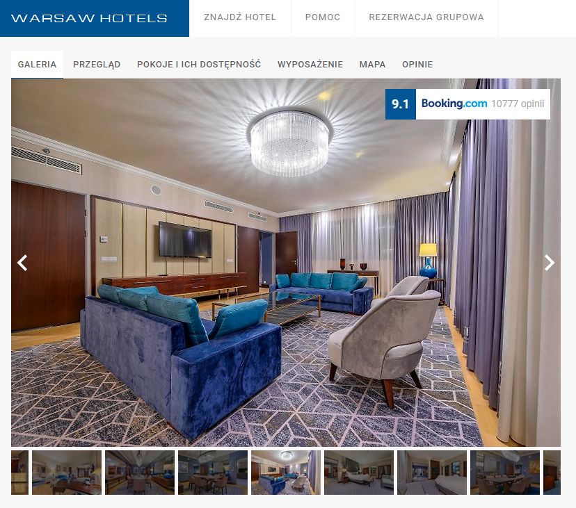 Hotel, w którym "mieszkała" Caroline Derpienski