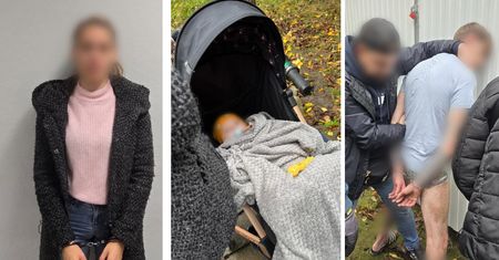 Szokujące odkrycie policji. Niemowlę było po kokainie [NAGRANIE]
