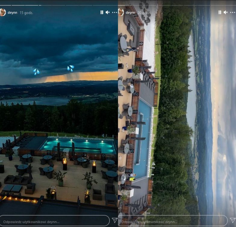 Deynn i Majewski wypoczywają w tym samym hotelu co jej siostra