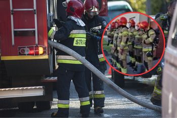 Nagranie ze strażakami z Torunia. PSP reaguje: "narusza zasady"