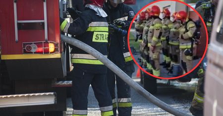 Nagranie ze strażakami z Torunia. PSP reaguje: "narusza zasady"
