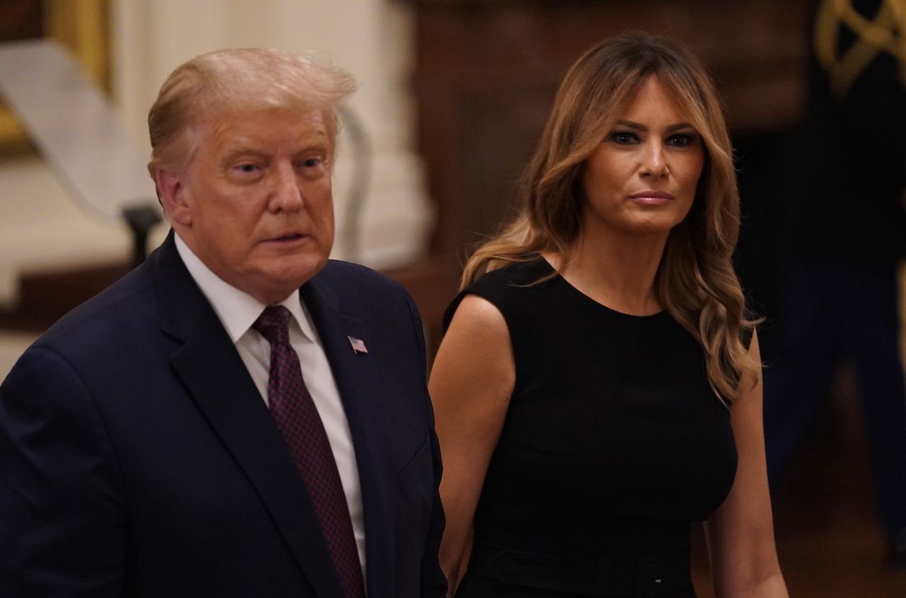 Melania Trump to sideline first lady duties for son's sake