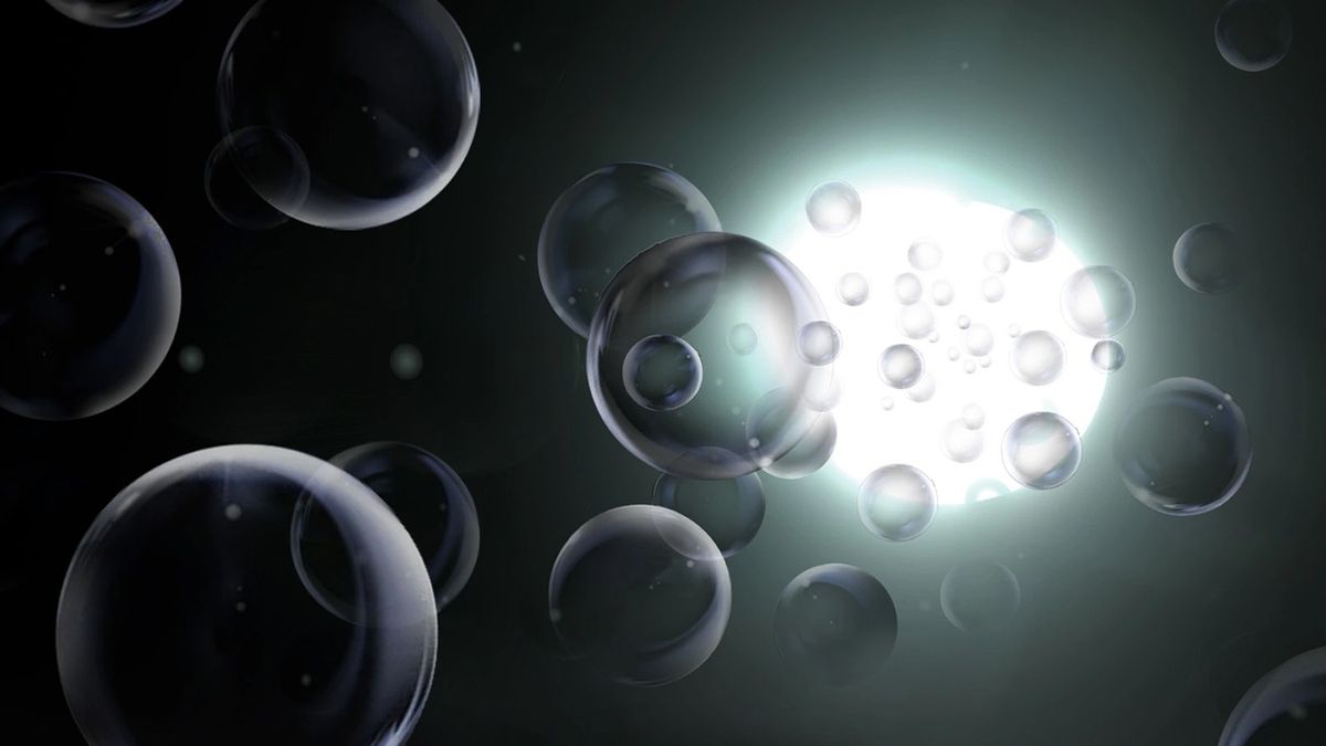 Naukowcy chcą wysłać w przestrzeń kosmiczną chmurę krzemowych baniek
