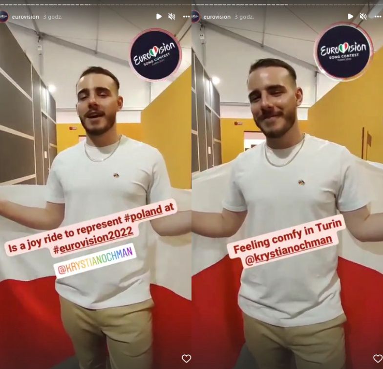 Krystian Ochman już po pierwszej przedeurowizyjnej próbie
