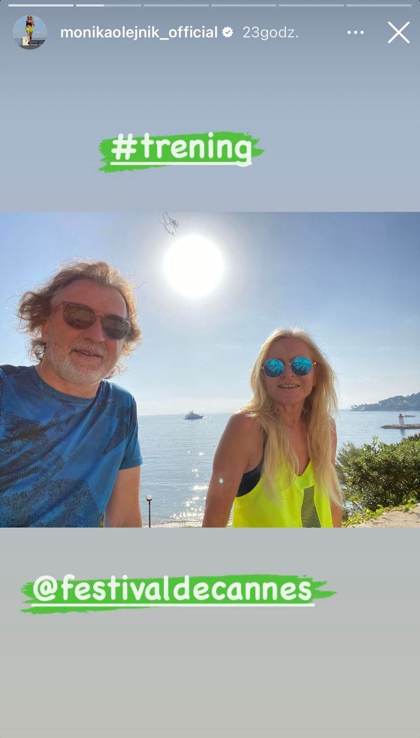 Monika Olejnik na Festiwalu Filmowym w Cannes