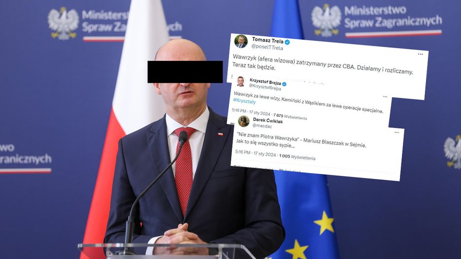 Burza w sieci po aresztowaniu Piotra W.