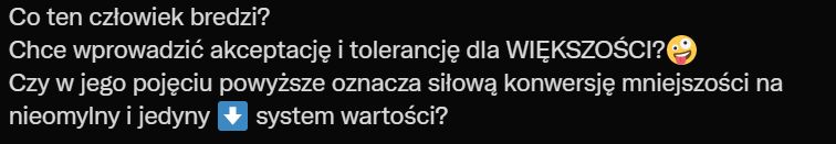 Odpowiedzi na słowa Czarnka