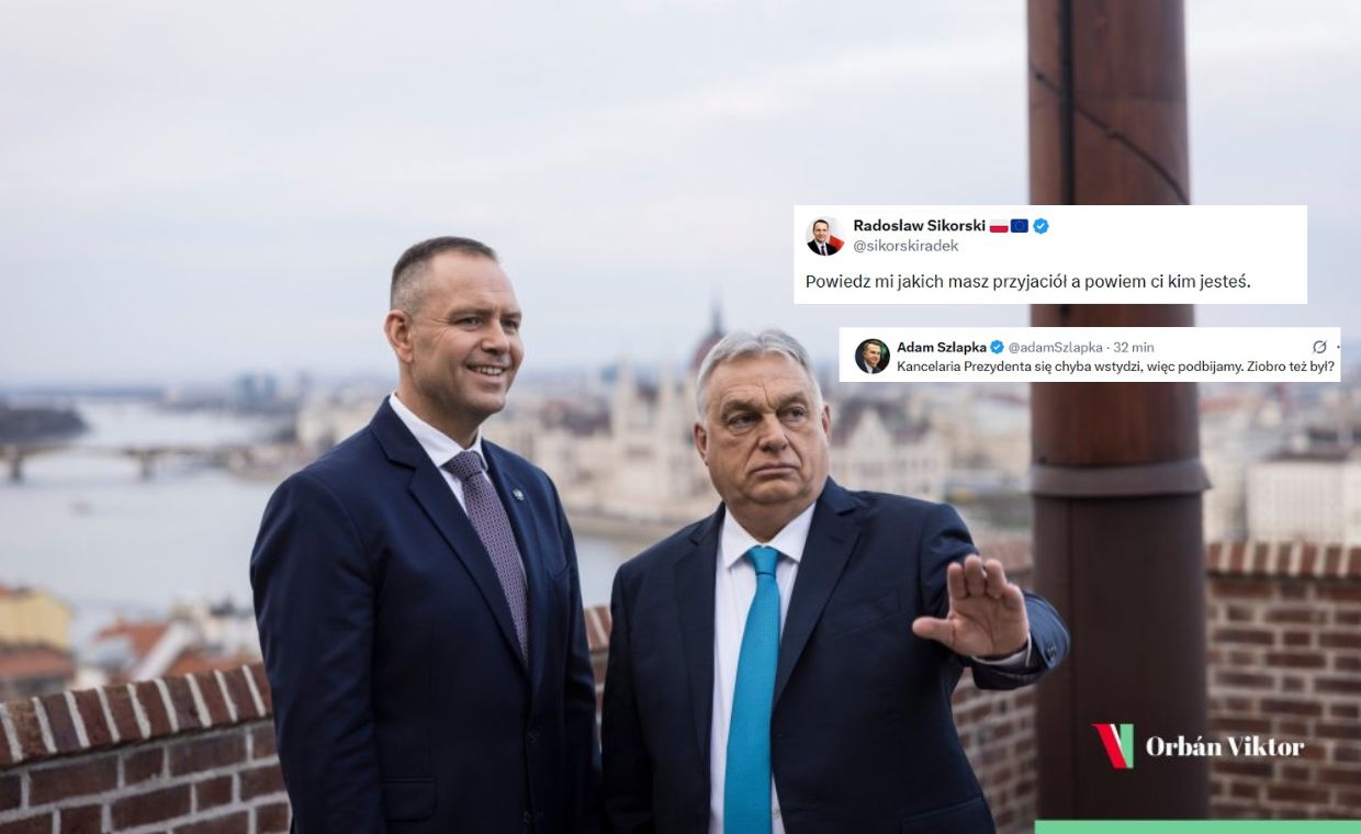 Pałac Prezydencki długo milczał. Orban się nie hamował