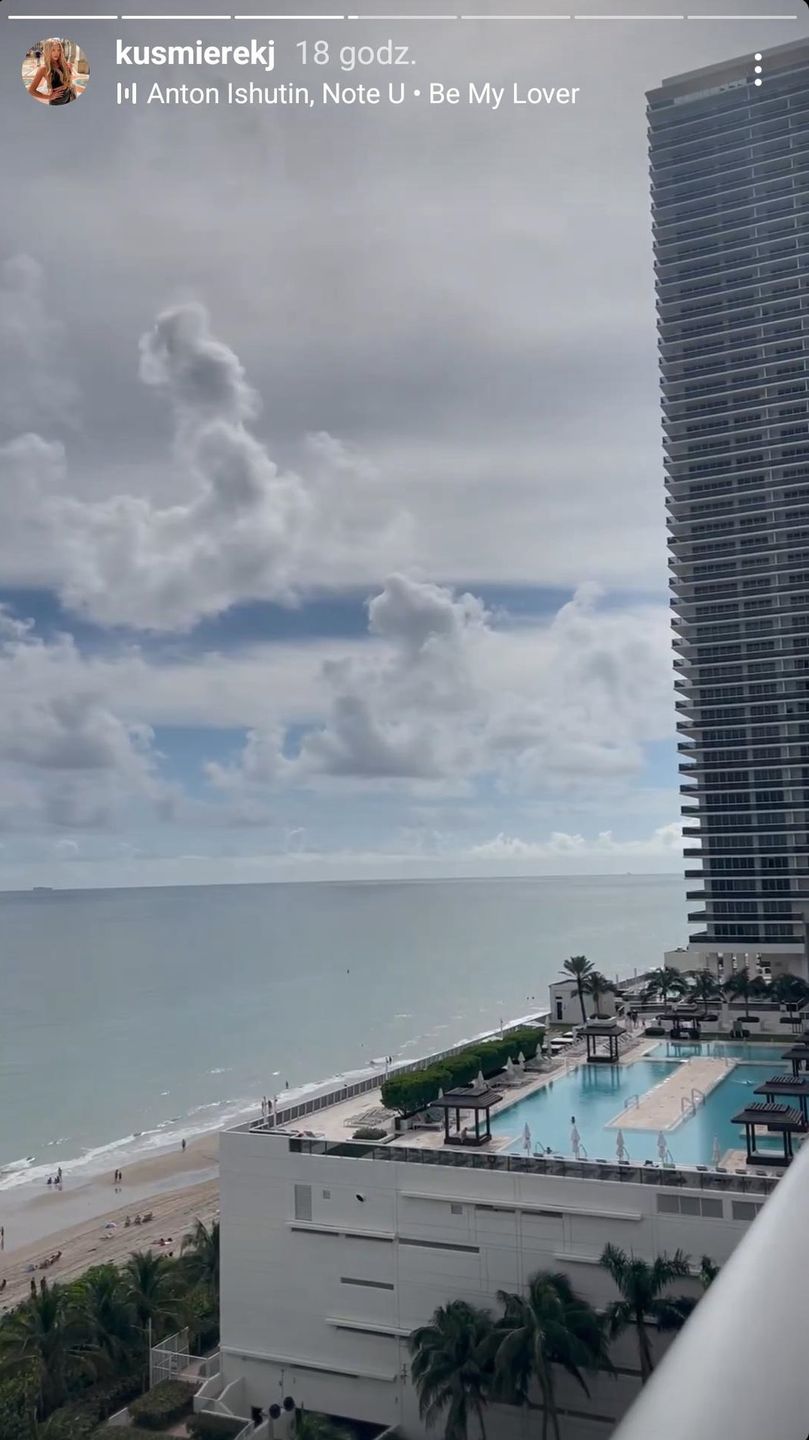 Julia Kuśmierek chwali się wyprawą do Miami z Wojtkiem Kurowskim