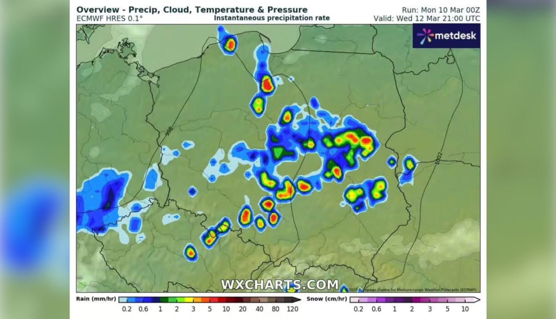 Plamy na mapie Polski. 12 marca się zacznie