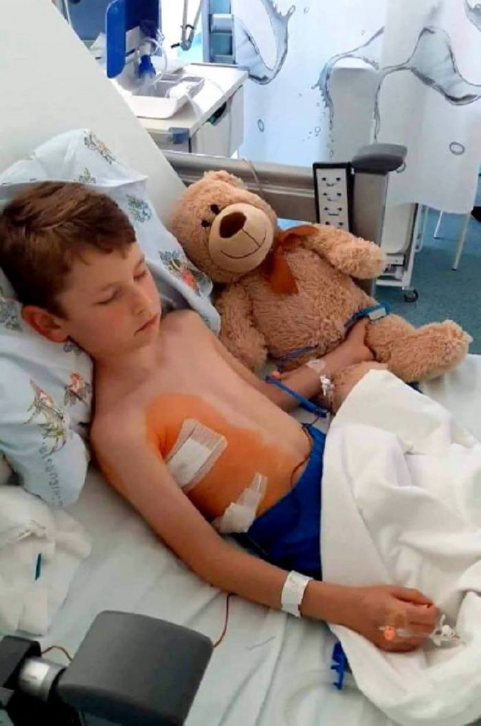 Szymek cierpi na nieznaną chorobę płuc