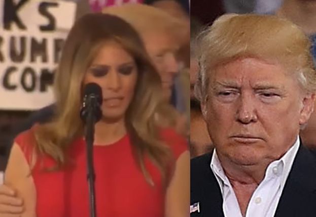 Melania Trump brzydzi się dotyku swojego męża? (FOTO + WIDEO)