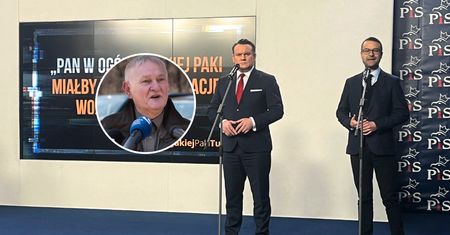 Spięcie na konferencji posłów PiS. Przez niewygodne pytanie