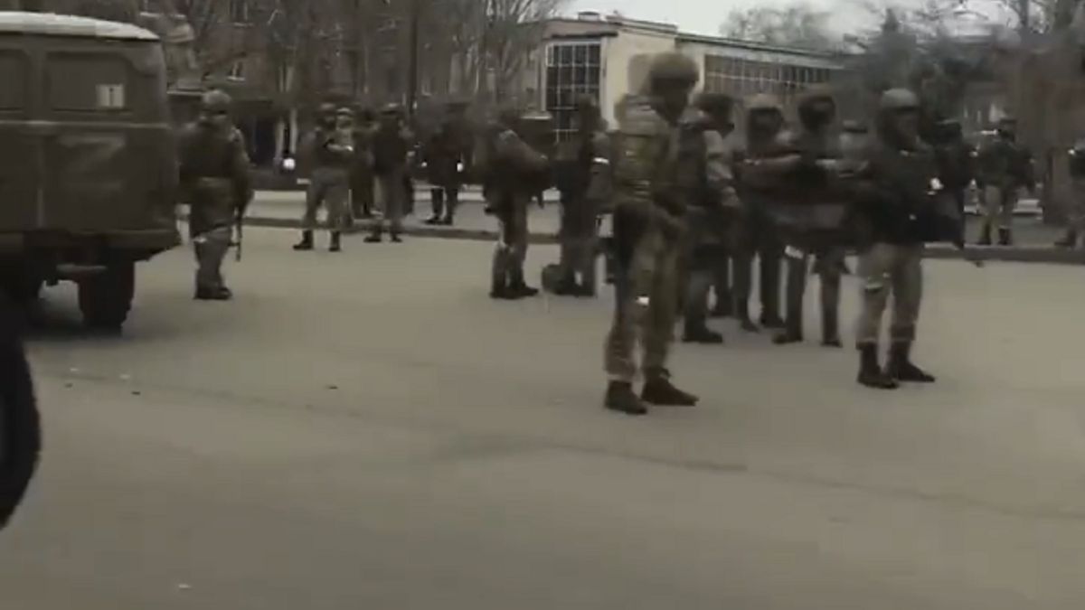 Rosyjscy żołnierze