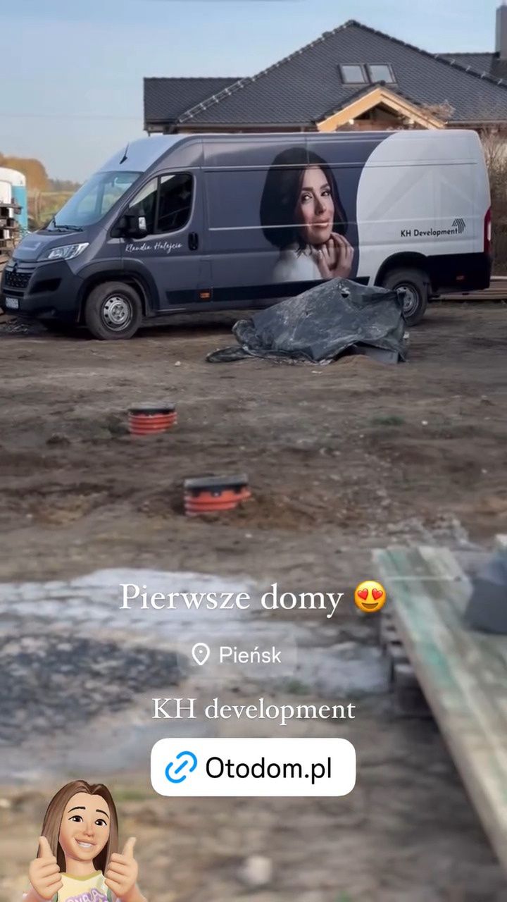 Plac budowy domów-bliźniaków