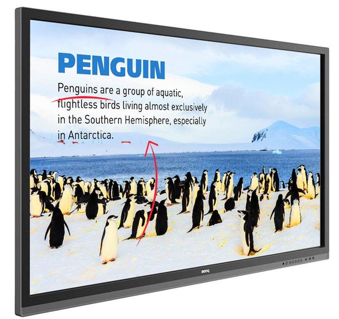BenQ RP552H: ogromny, dotykowy monitor pomoże nam w nauce 3
