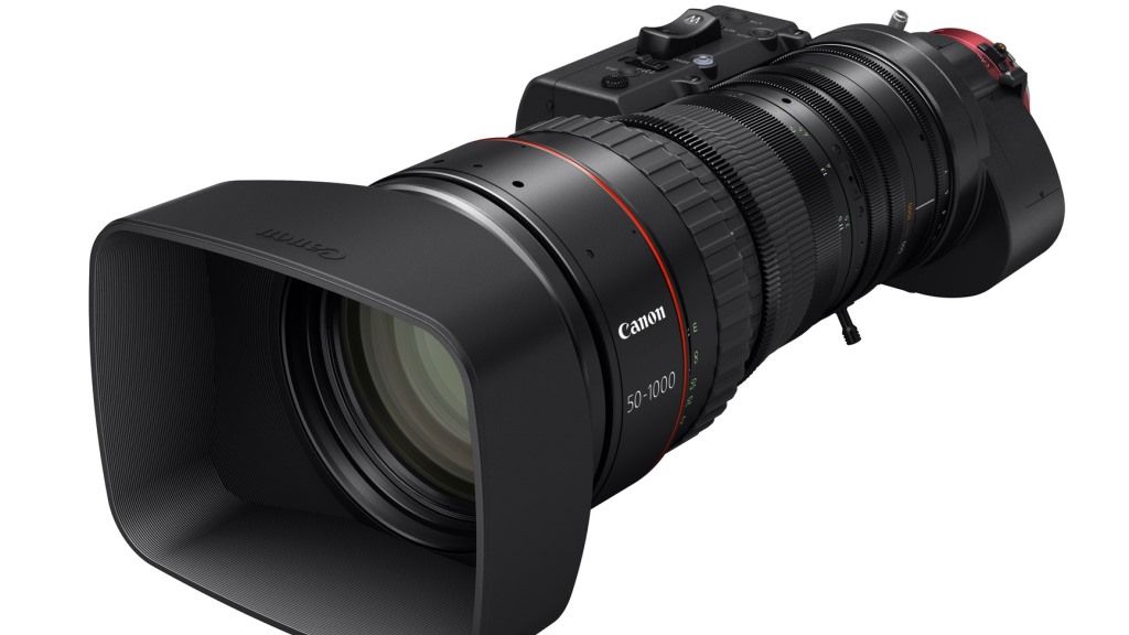 Canon 50-1000 mm T5.0-8.9 z konwerterem 1,5x - rekordowy zoom x20 do filmów 4K 1