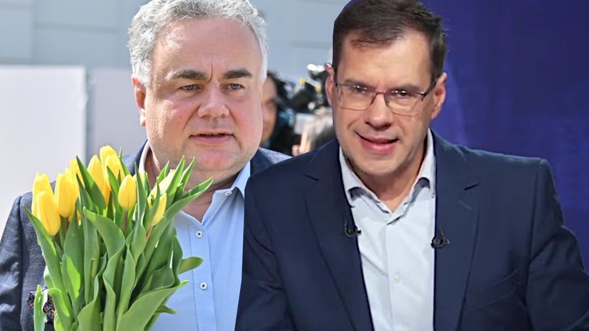 Tomasz Sakiewicz (TV Republika) i Michał Karnowski (wPolsce24)