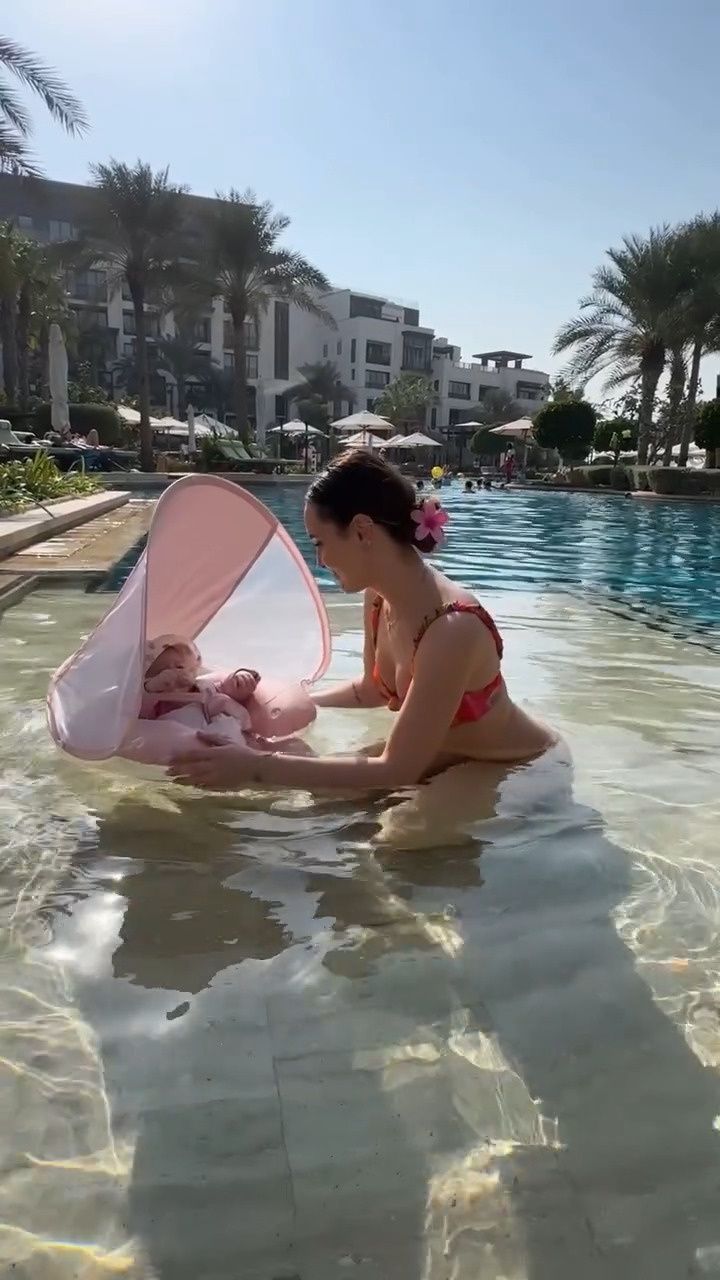 Rodzinne wakacje Szczęsnych w Dubaju