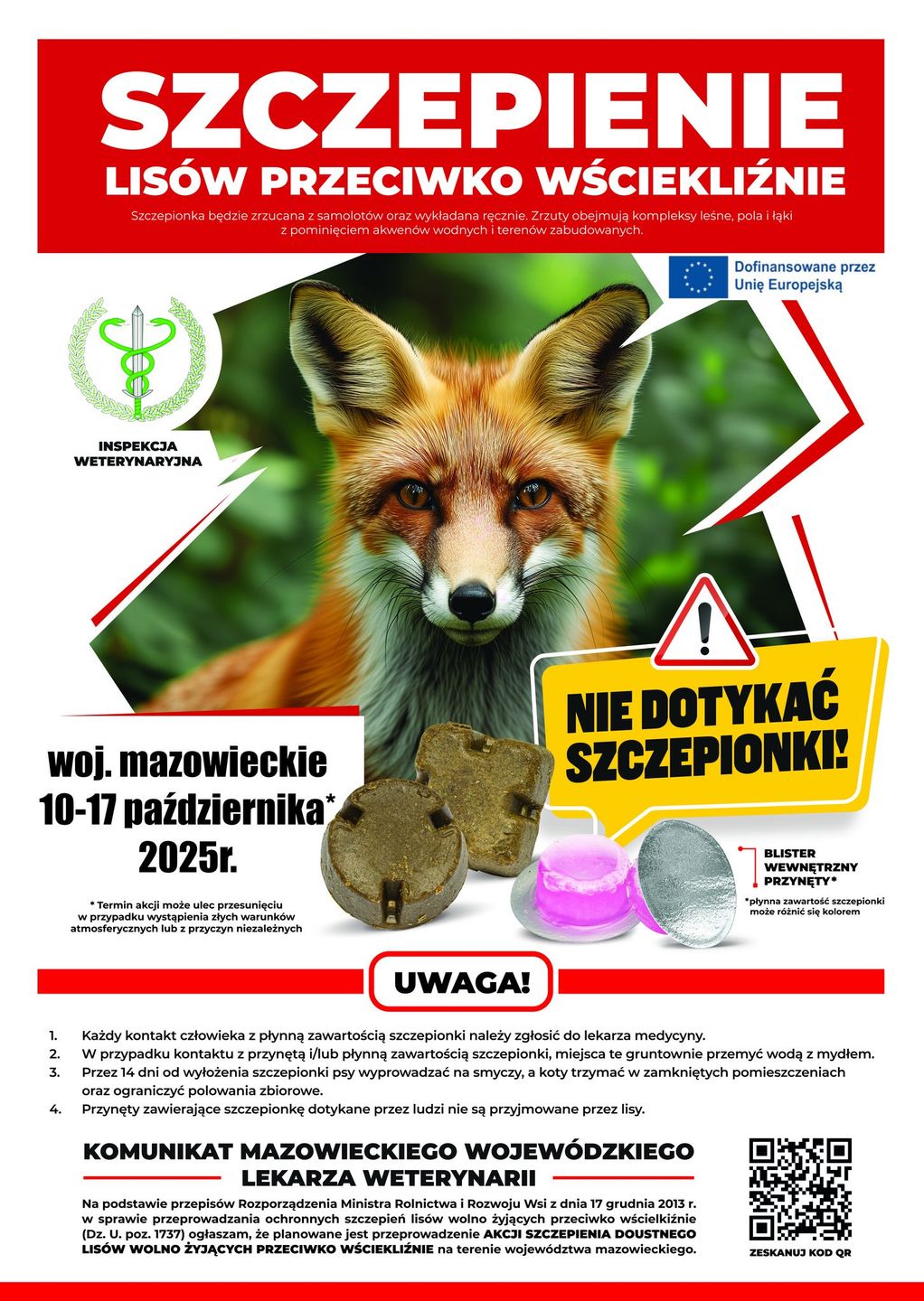 Szczepienie lisów