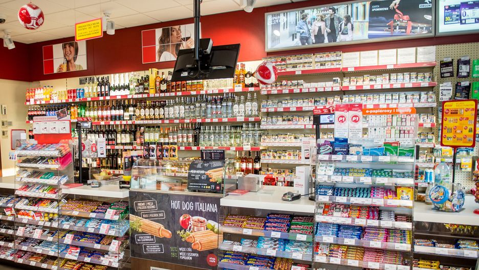 Sklep na stacji paliw, Lubliniec