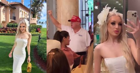 Caroline Derpienski na imprezie u... Donalda Trumpa. Znów spotkała IDOLA (?) i pokazała wnętrza jego rezydencji (ZDJĘCIA)
