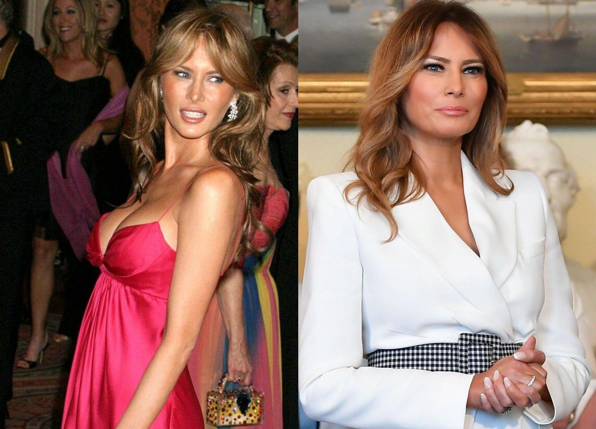 Ewolucja stylu Melanii Trump 