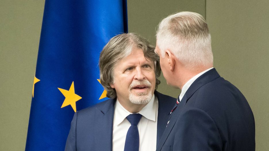 Andrzej Sośnierz i Jarosław Gowin