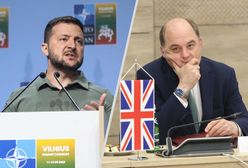 Szef brytyjskiego MON ostro skrytykował Ukrainę. Zełenski odpowiedział [RELACJA NA ŻYWO]