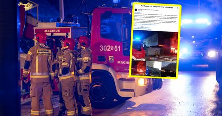 "Gęste kłęby dymu". Duży pożar w Małopolsce